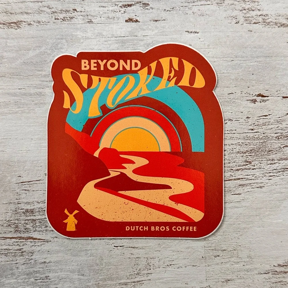 Dutch Bros Beyond Stoked Sticker